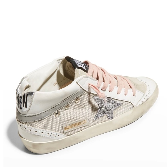 Silver glitter midstars - Picture 3 of 4